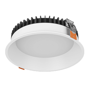 Светильник Byled серия Crater (20W, 220V, CRI>90, Белый корпус, Круг, Цвет: Нейтральный белый)
