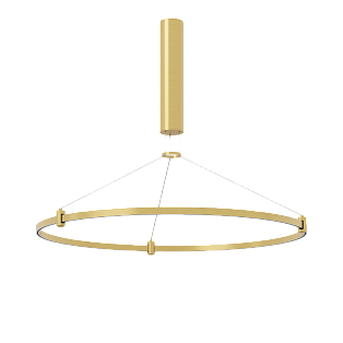 Трек подвесной круг Byled серия ECLIPSE 24v, ⌀650mm, Золотой