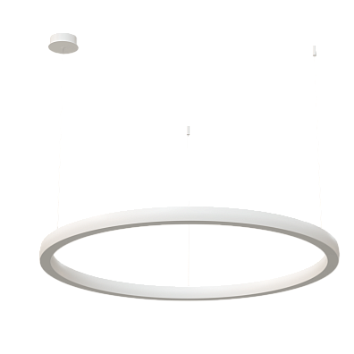 Подвесной светильник Byled серия Halo 4555 (72W, 220V, CRI>90, 1200mm, Белый корпус, Цвет: Нейтральный белый)