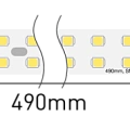 Светодиодная линейка Byled LUX серия BL SMD2835, 72LED, 11-19W, 54V, 200-350mA, IP20, CRI>90, 60мес., Цвет: Теплый белый 3000K