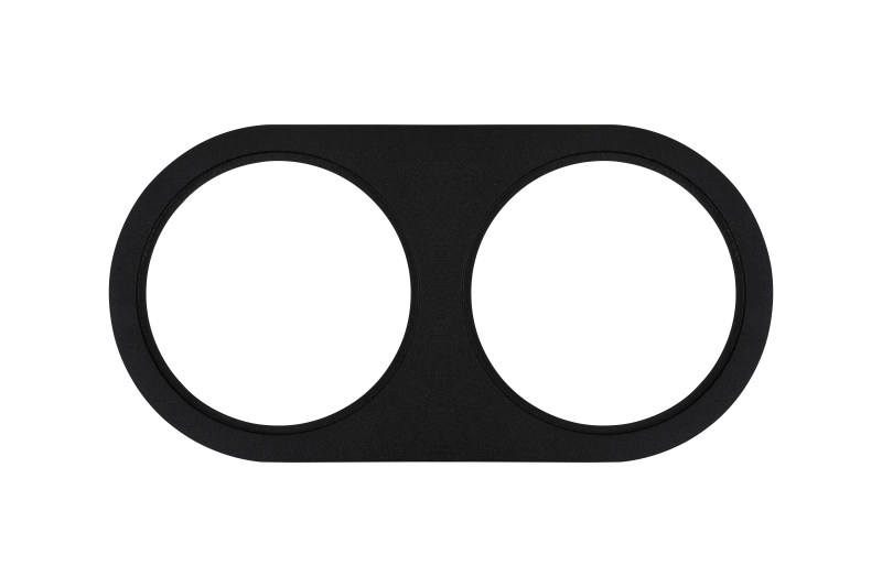 Двойная рамка закругленная для светильника Byled серия UNI-BZ-85 Черный