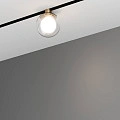 Магнитный светильник Byled серия Gravity-MG15 3W, 48V, CRI>90, 360гр., Черный+Золото, 36мес., Цвет: Теплый белый
