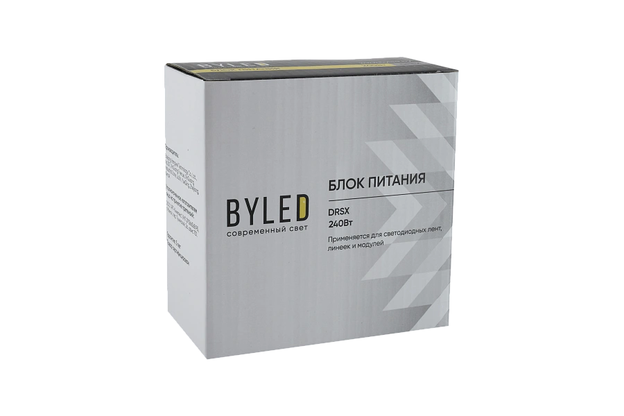 Блок питания Byled DRSX-240-24 (240W, 24V, 10A, 60мес.)
