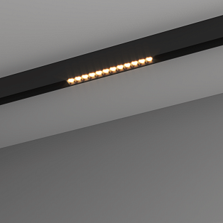 Магнитный встраиваемый светильник Byled серия Gravity 12W, 48V, CRI>90, 60гр., Цвет: Теплый белый