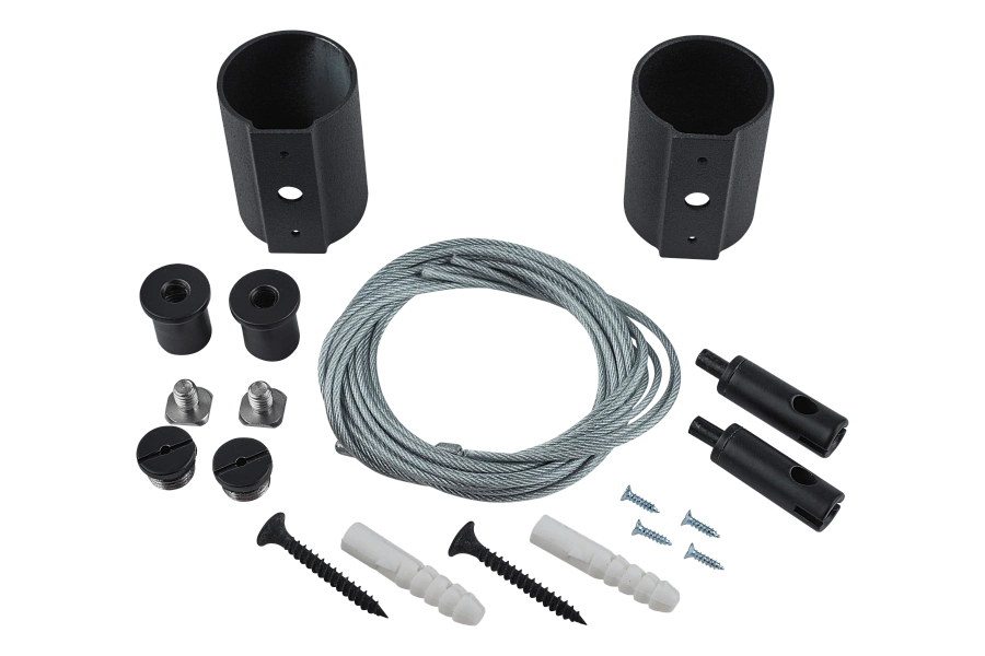 Комплект подвесного крепления 2000мм (2шт.), черный