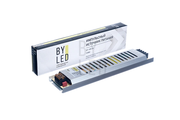 Блок питания Byled ультратонкий, 120 W, 24V