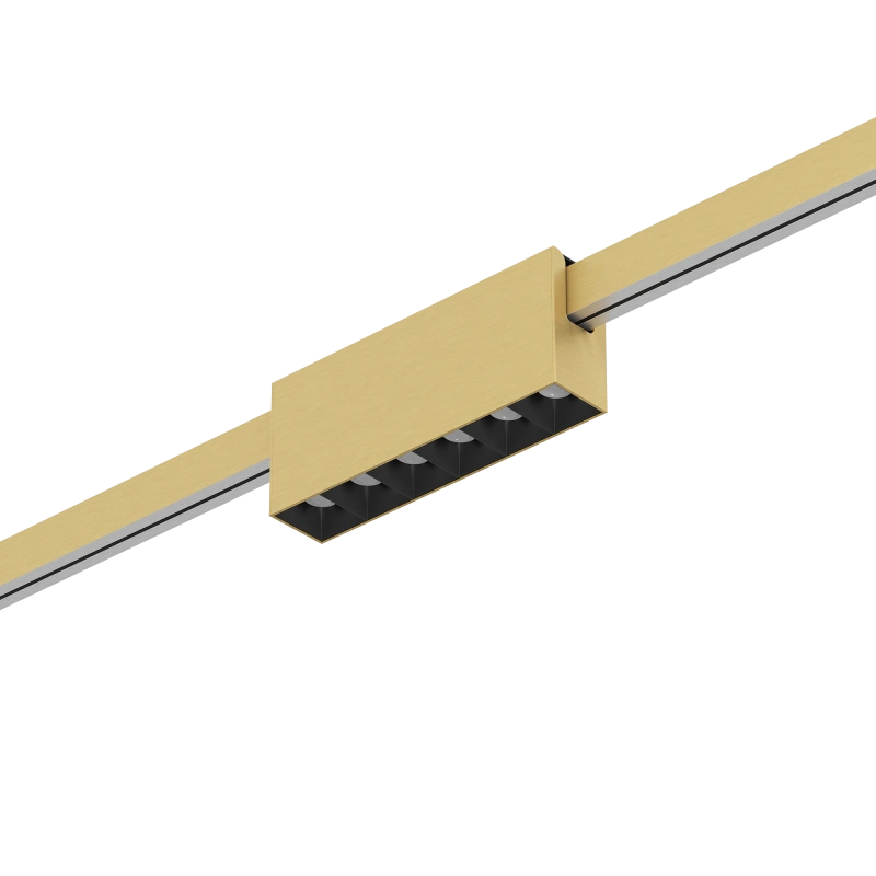 Трековый светильник Byled серия Eclipse-LZ 6W, 24V, CRI>90, 40гр., Золотой, Цвет: Теплый белый