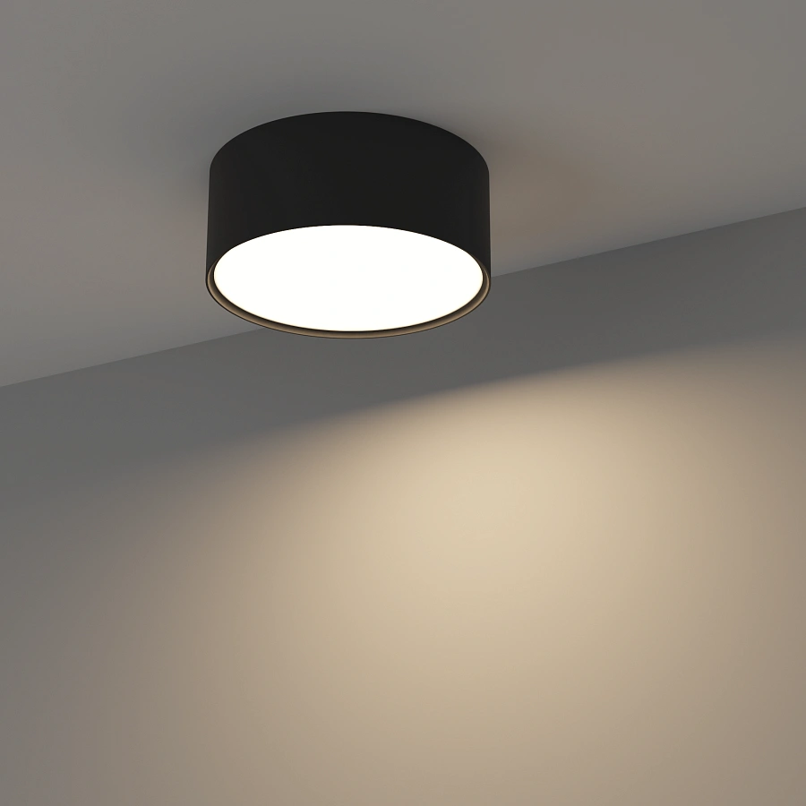 Светильник светодиодный Byled серия UFO (18W, 220V, CRI>90, Черный корпус, Цвет: Нейтральный белый)