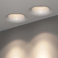 Встраиваемый светильник из гипса Byled серия CUST 1001 (10W, 220V, CRI>90, IP20, Белый корпус, 60мес., Цвет: Теплый белый)