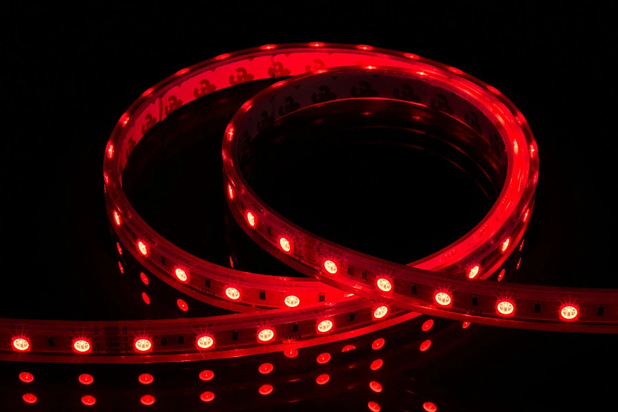 Лента светодиодная Byled PRO+ SMD5050, 60 LED/м, 14.4 Вт/м, 24В , IP66, Цвет: RGB