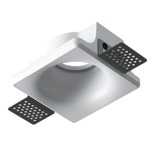 Корпус светильника из гипса Byled серия CUST-1001 Белый Корпус светильника из гипса Byled серия CUST-1001 Белый