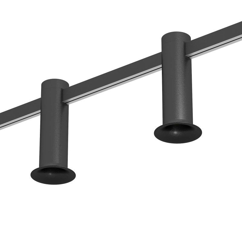 Трековый светильник Byled серия Eclipse-SPU 5W, 24V, CRI>90, 60гр., Черный, Цвет: Теплый белый