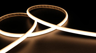 Светодиодный неон Byled PRO SMD2835, 208 LED/m, 7.5W/m, 48V, СRI>90, IP67, 60мес., Цвет: Теплый белый