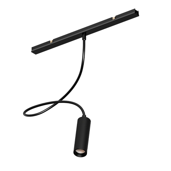 Магнитный гибкий светильник Byled серия Gravity-MG15 5W, 48V, CRI>90, 360гр., Черный, 36мес., Цвет: Теплый белый