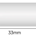 Светодиодная термолента Byled PRO SMD2835, 210 LED/m, 10W/m, 24V, СRI>90, IP68, Цвет: Теплый белый