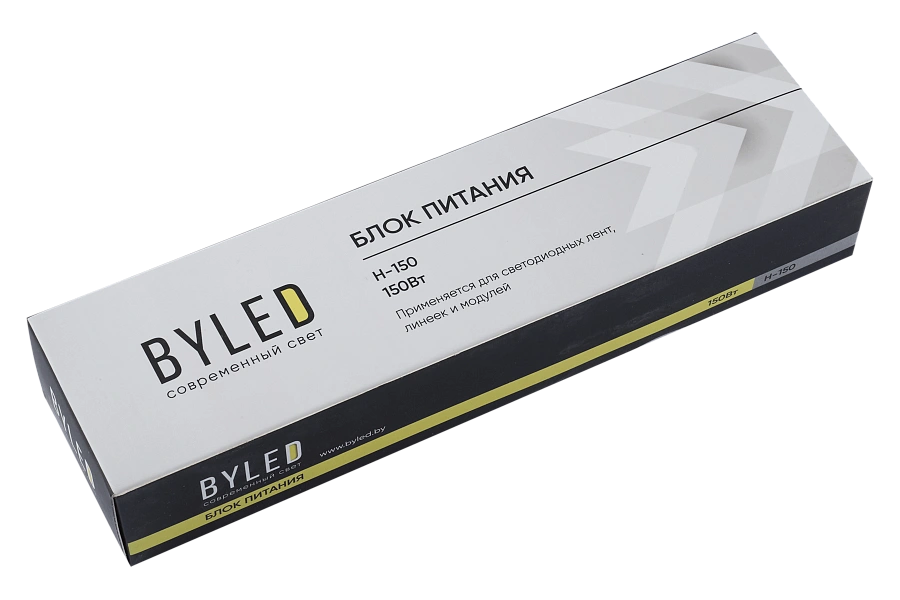 Блок питания Byled H-150-12 (150W, 12V, 12.5A, 36мес.)