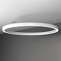 Подвесной светильник Byled серия Halo 4555 (110W, 220V, CRI>90, 1200mm, Белый корпус, Цвет: Теплый белый)