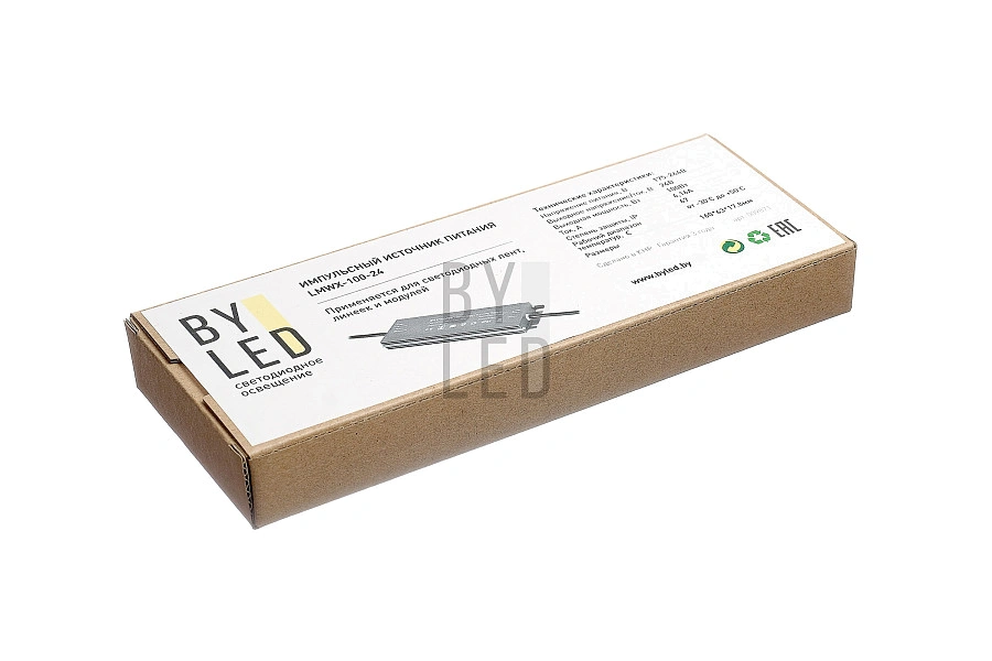 Блок питания Byled DRPX-150-12 (150W, 12V, 12.5A, 60мес.)