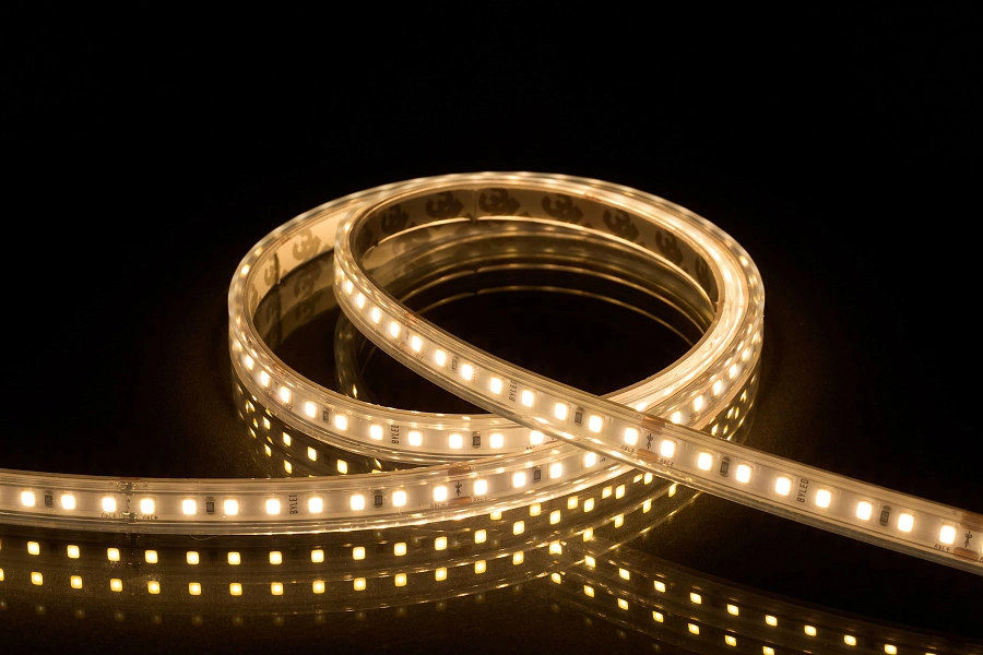 Лента светодиодная Byled PRO+ SMD2835, 128 LED/м, 11,5 Вт/м, 24В , IP66, Цвет: Теплый белый 3000K