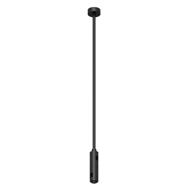 Держатель шинопровода накладной двойной Byled серия ECLIPSE 24V, 604мм, Черный