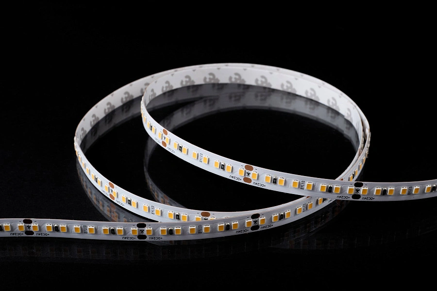 Лента светодиодная Byled PRO+ SMD2835, 160LED/m, 19.2W/m, 24V , IP20, 30m, Цвет: Теплый белый