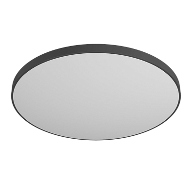 Накладной диммируемый светильник Byled серия Luna (140W, 230V, CRI>90, 1200mm, Черный корпус, Цвет: Теплый белый)