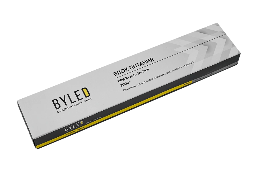 Блок питания Byled LUX для светодиодной ленты BPWX-200-24-Dali (200W, 24V, 8.33А, IP67, Dali)