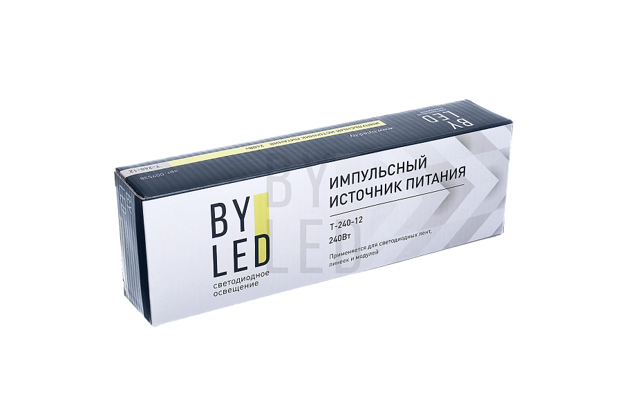 Блок питания Byled компактный (узкий), 240 W, 12V