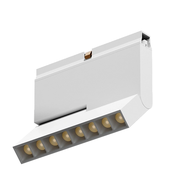 Магнитный наклонный светильник Byled серия Gravity-MG15 8W, 48V, CRI>90, 40гр., Белый, 36мес., Цвет: Нейтральный белый