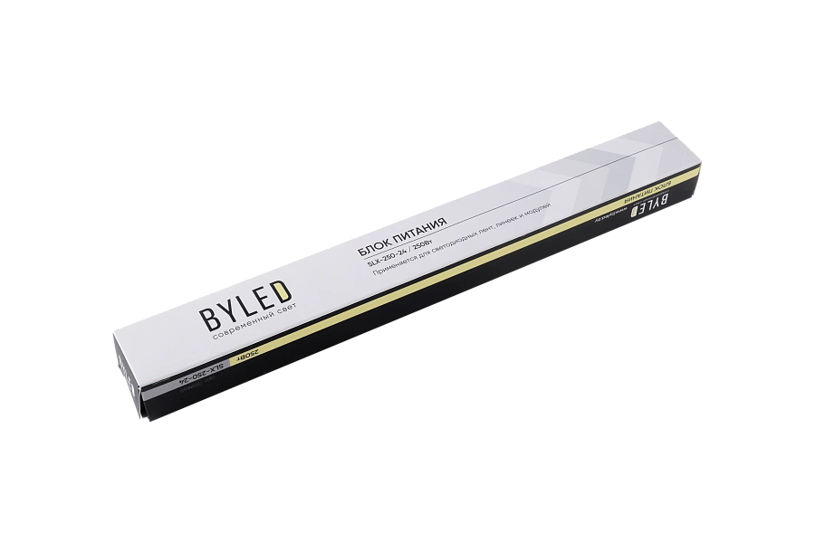 Блок питания Byled SLX-250-24 (250W, 24V, 10.5A, 60мес.)