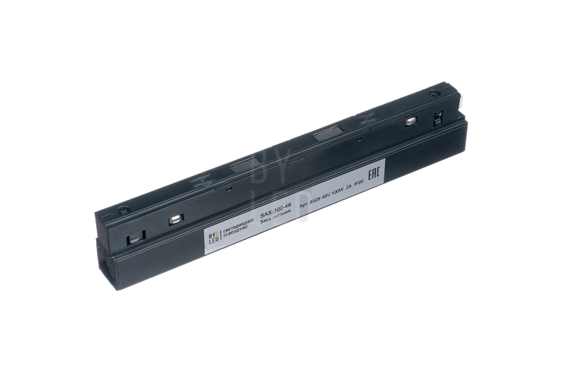 Блок питания Byled для магнитного шинопровода GRAVITY-MG20, 100Вт, 48В, 2А, IP20, Встраиваемый