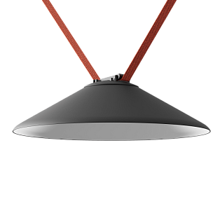 Трековый светильник Byled серия ROPE-CN 16W, 24V, CRI>90, 110гр., Ф395mm, Цвет: Теплый белый