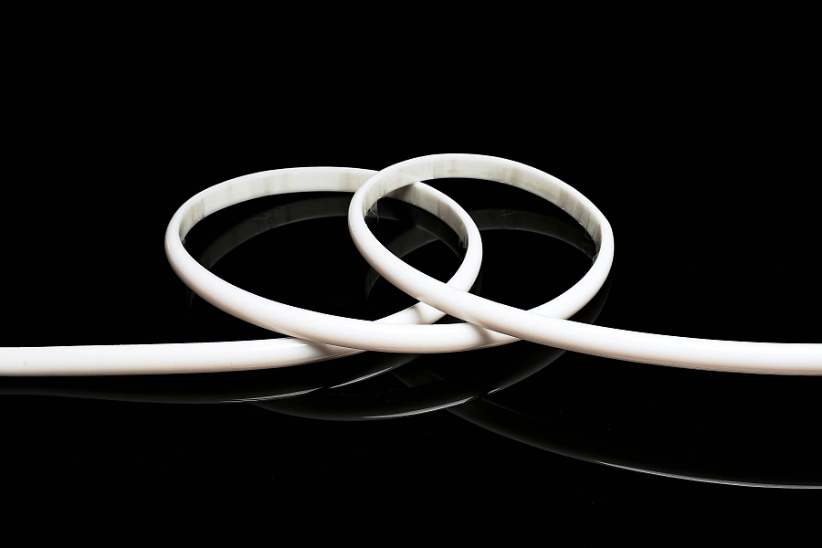 Светодиодный неон Byled PRO SMD2835, 208 LED/m, 7.5W/m, 48V, СRI>90, IP67, 20м., 60мес., Цвет: Холодный белый