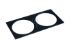 Двойная рамка для светильника Byled серия UNI-BZ-10 Черный