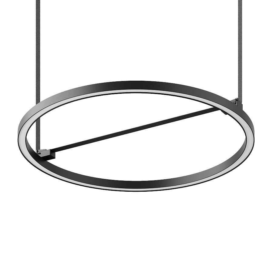 Трековый светильник Byled серия ROPE-RN 45W, 24V, CRI>90, Ф807*28mm, 110гр., Цвет: Теплый белый Трековый светильник Byled серия ROPE-RN 45W, 24V, CRI>90, Ф807*28mm, 110гр., Цвет: Теплый белый