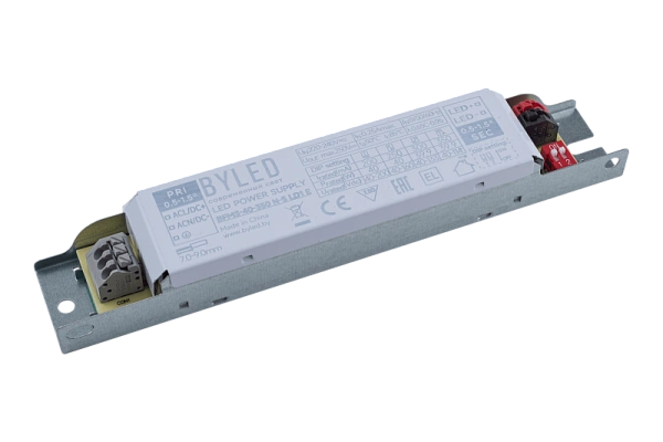 Блок питания Byled серия BFMS (40W, 0.2-0.35A, 40-200V, IP20, PF>0.9, 60мес.)