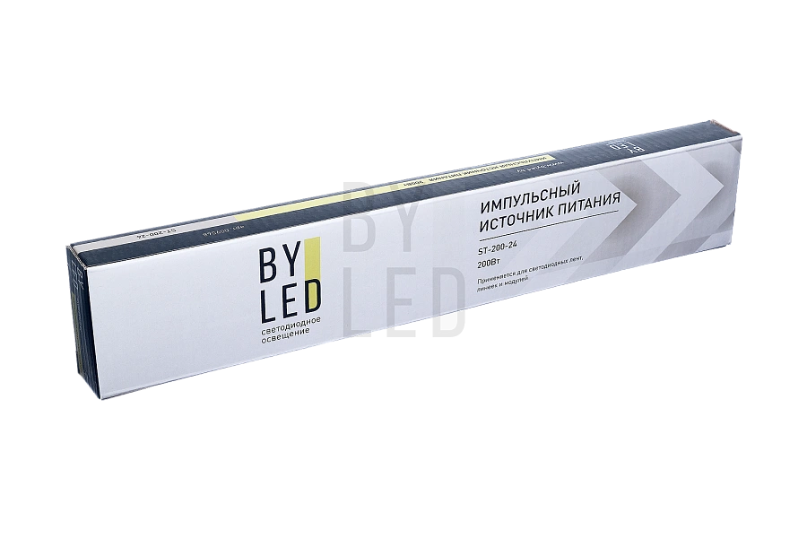 Блок питания Byled ультратонкий, 200 W, 24V