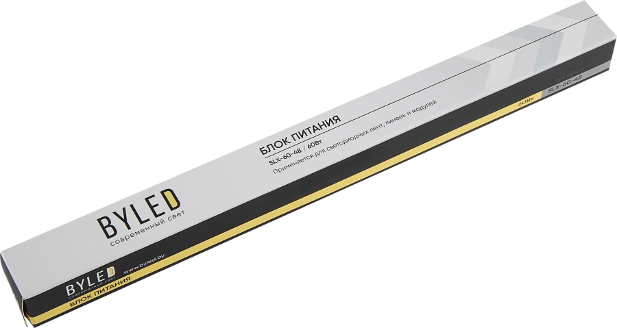 Блок питания Byled SLX-60-48 (60W, 48V, 1.25A, 60мес.)