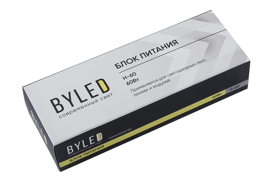 Блок питания Byled H-60-24 (60W, 24V, 2.5A, 36мес.)