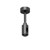 Держатель шинопровода накладной Byled серия ECLIPSE 24V 124mm с вводом питания, Черный