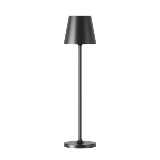Переносной светильник Byled серия Cone (1.5W, 3.7V, CRI>80, Ф70*275мм, Черный корпус, 36мес., Цвет: Теплый белый 3000К)