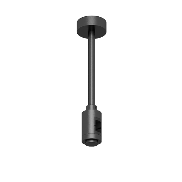 Держатель шинопровода накладной Byled серия ECLIPSE 24V 184mm с вводом питания, Черный