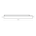 Трековый линейный светильник Byled серия Spot (12W, 230V, CRI>90, Белый корпус, Цвет: Теплый белый)
