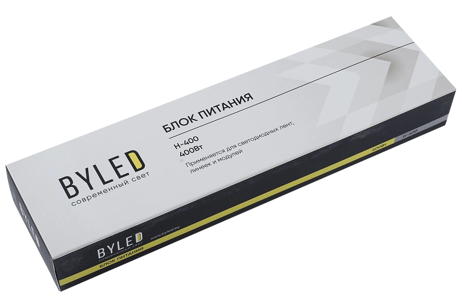 Блок питания Byled H-400-24 (400W, 24V, 16.7A, 36мес.)