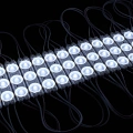 Светодиодный линзованный модуль Byled SMD2835, 1.5W, 175°, 12V, Цвет: Холодный белый 9000К