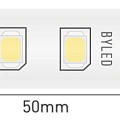 Лента светодиодная Byled Standart 2835, 120 LED/м, 9,6 Вт/м, 24V , IP66, Цвет: Нейтральный белый