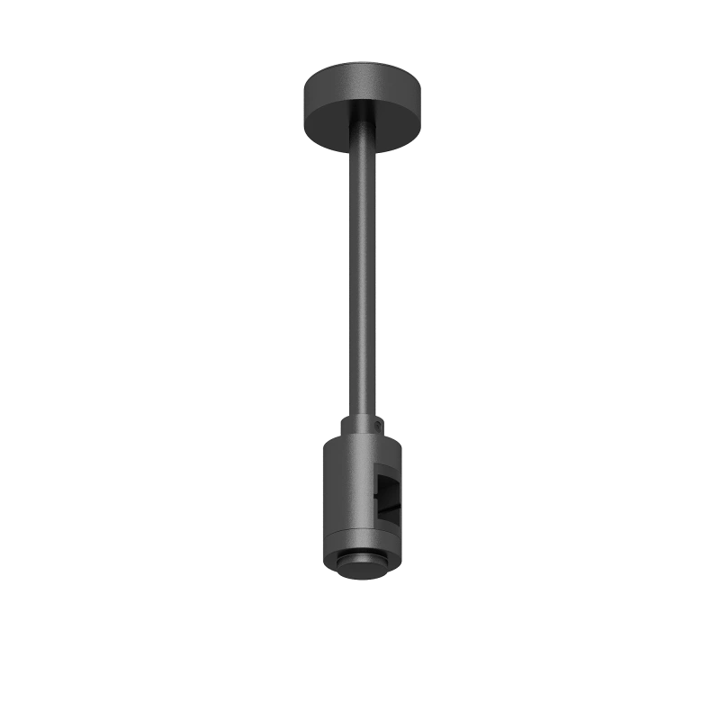 Держатель шинопровода накладной Byled серия ECLIPSE 24V 184mm с вводом питания, Черный