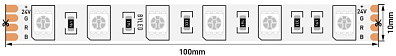 Лента светодиодная Byled PRO 5050, 60 LED/м, 14.4 Вт/м, 24В , IP20, Цвет: RGB