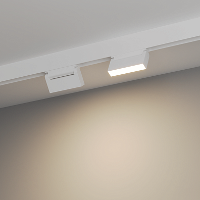 Магнитный наклонный светильник Byled серия Gravity 6W, 48V, CRI>90, Белый, Цвет: Нейтральный белый