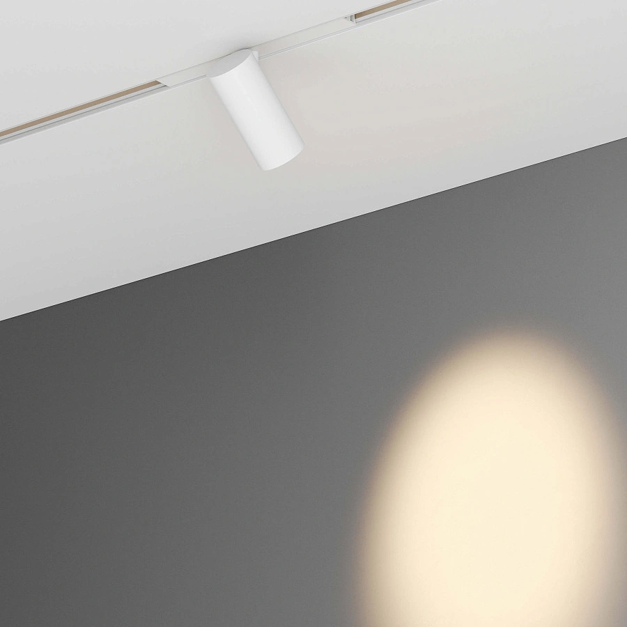 Магнитный трековый светильник Byled серия Gravity-MG15 5W, 48V, CRI>90, 24гр., Белый, 36мес., Цвет: Теплый белый